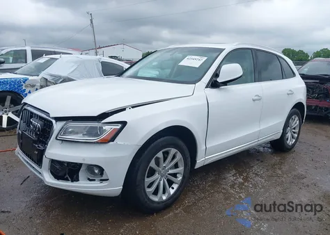2016 Audi Q5 2.0T Premium z USA, uszkodzony, nr VIN WA1L2AFP0GA057878